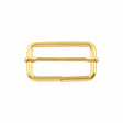 Ohio Travel Bag 1 1/2" Gold, Split Strap Slide, Steel, #C-1662-GOLD C-1662-GOLD