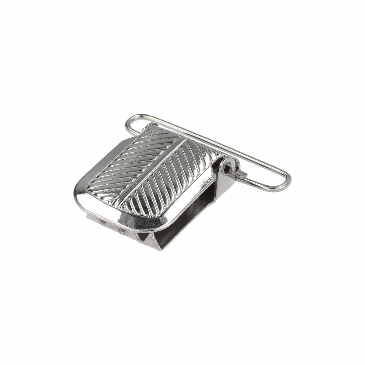 Ohio Travel Bag 1 1/2" Nickel,  Suspender Clip, Steel, #C-1269-112-NP C-1269-112-NP