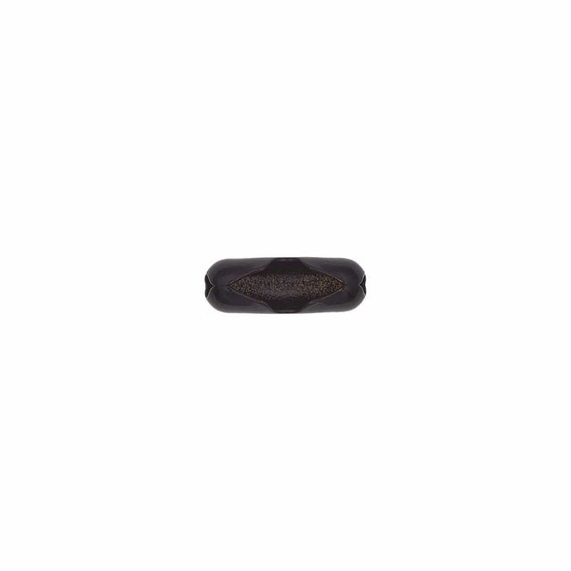 Ohio Travel Bag 1/2" Black, Beaded End Connectors, Steel, #BEAD-ENDS-BLK BEAD-ENDS-BLK