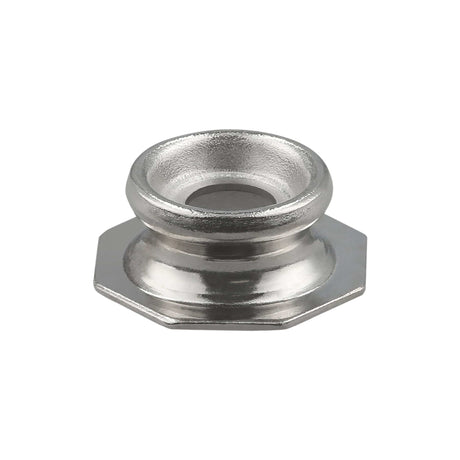 Ohio Travel Bag 1/2" Nickel, Pull-The-DOT Snap Set (Pack of 10 Sets Complete), Solid Brass, #WF-050-SBN WF-050-SBN