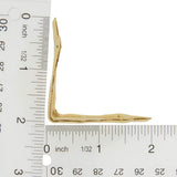Ohio Travel Bag 1 3/4 Brass, Trunk Clamp Plate, Steel, #L-3683 L-3683