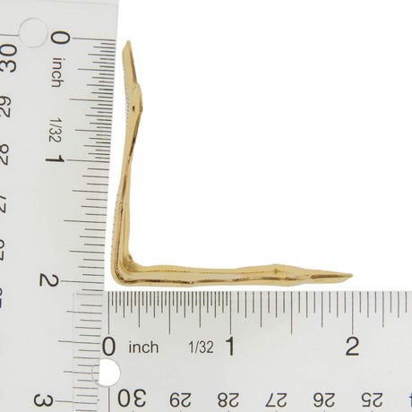 Ohio Travel Bag 1 3/4 Brass, Trunk Clamp Plate, Steel, #L-3683 L-3683