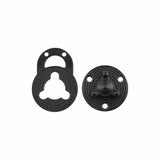 Ohio Travel Bag 1 3/8" Black, Turn Lock , Zinc Alloy, #P-2410-BLK P-2410-BLK