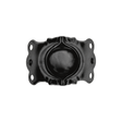 Ohio Travel Bag 1 5/8" Black, Trunk Edge Clamp, Steel, #G-9-BLK G-9-BLK
