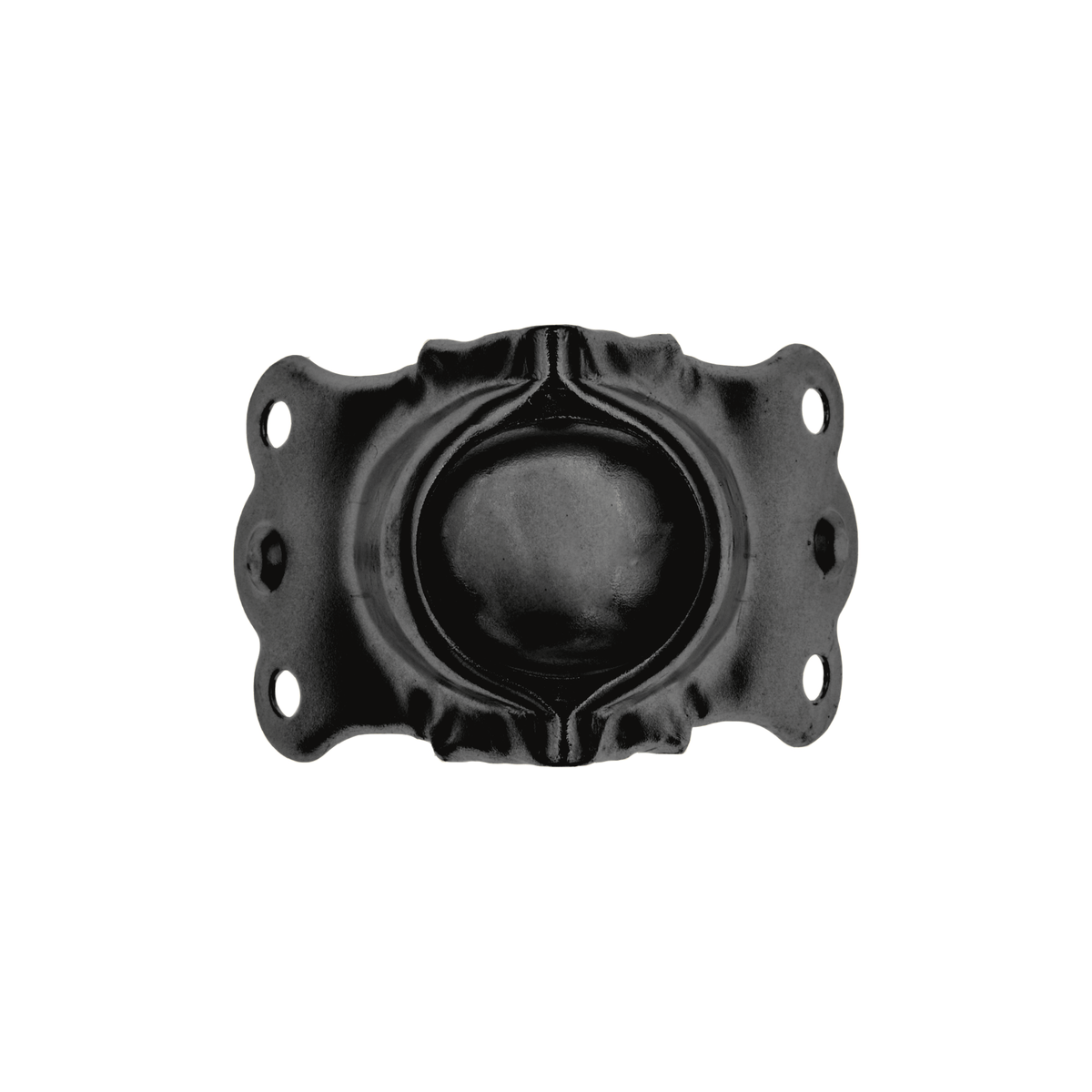 Ohio Travel Bag 1 5/8" Black, Trunk Edge Clamp, Steel, #G-9-BLK G-9-BLK