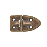 Ohio Travel Bag 1" Antique Brass, Stop Hinge, Zinc Alloy, #D-64-ANTB D-64-ANTB