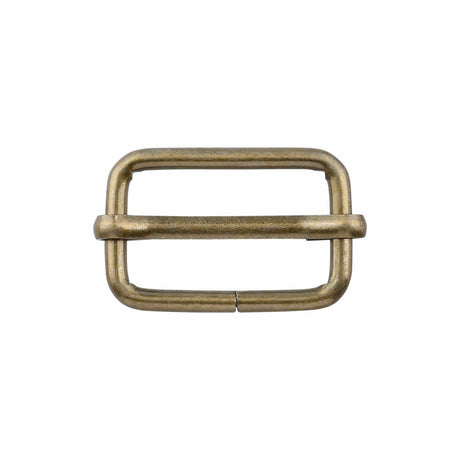 Ohio Travel Bag 1" Antique Brass, Strap Slider, Steel, #C-1112-ANTB C-1112-ANTB