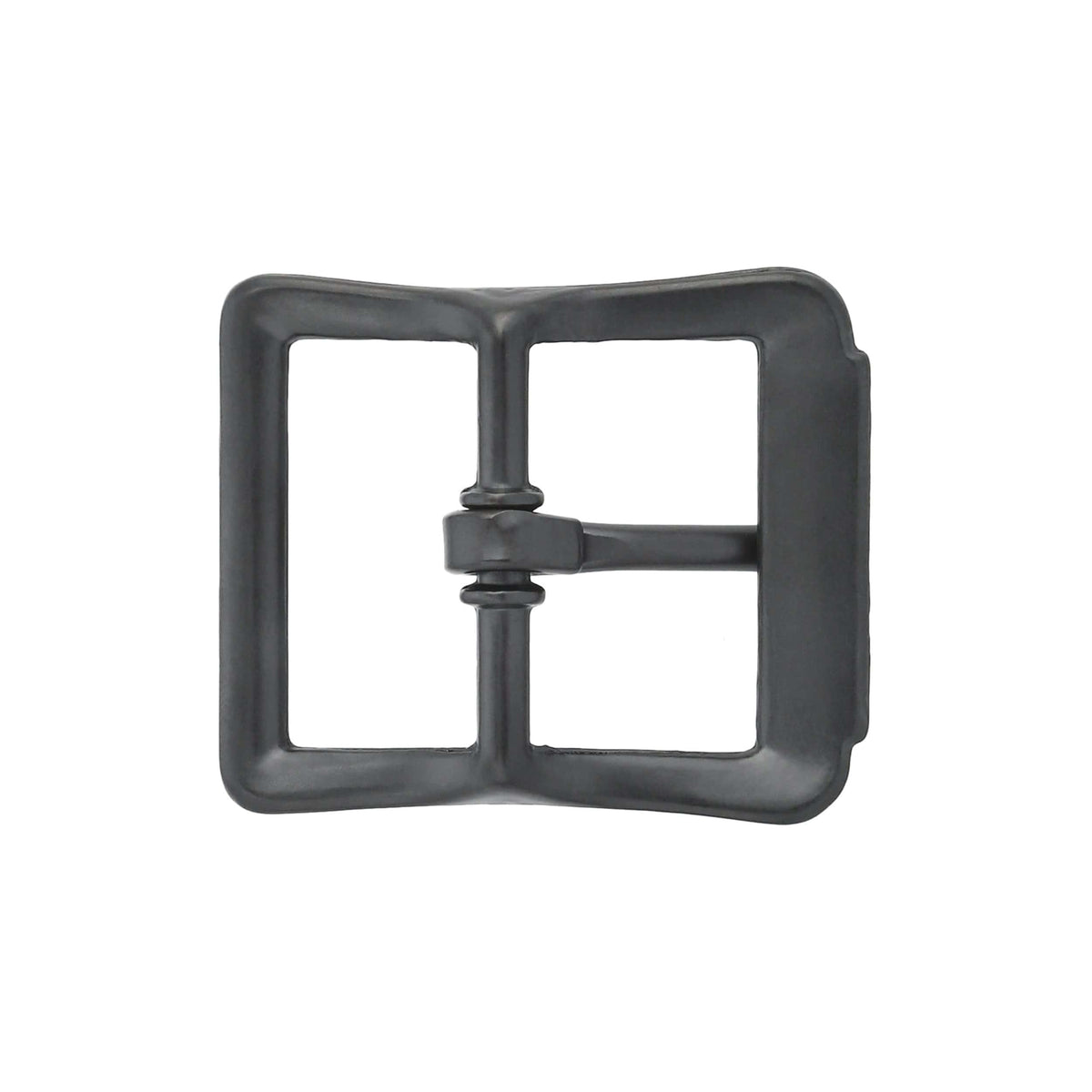 Ohio Travel Bag 1" Black, Immitation Roller Center Bar Buckle, Zinc Alloy, #C-54-1-BLK C-54-1-BLK