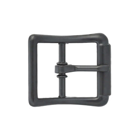 Ohio Travel Bag 1" Black, Immitation Roller Center Bar Buckle, Zinc Alloy, #C-54-1-BLK C-54-1-BLK