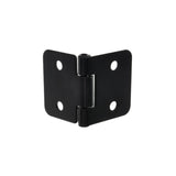 Ohio Travel Bag 1" Black, Lift-a-Part Hinge, Zinc Alloy, #L-3228-BLK L-3228-BLK