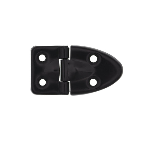 Ohio Travel Bag 1" Black, Stop Hinge, Zinc Alloy, #D-64-BLK D-64-BLK