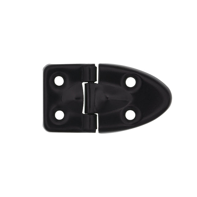 Ohio Travel Bag 1" Black, Stop Hinge, Zinc Alloy, #D-64-BLK D-64-BLK