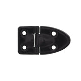 Ohio Travel Bag 1" Black, Stop Hinge, Zinc Alloy, #D-64-BLK D-64-BLK