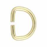 Ohio Travel Bag 1" Brass, Split D ring, Solid Brass, #D-412-SB D-412-SB