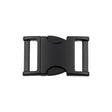 Ohio Travel Bag 1" Matte Black, Side Squeeze Buckle, Zinc Alloy, #C-250-1-BLK C-250-1-BLK