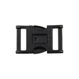 Ohio Travel Bag 1" Matte Black, Side Squeeze Buckle, Zinc Alloy, #C-250-1-BLK C-250-1-BLK