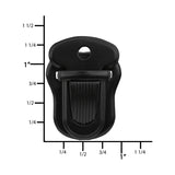 Ohio Travel Bag 1" Matte Black, Tuck Catch, Steel, #L-3900-MBLK L-3900-MBLK