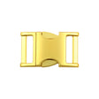 Ohio Travel Bag 1" Matte Brass, Side Squeeze Buckle, Zinc Alloy, #C-250-1-BRS C-250-1-BRS