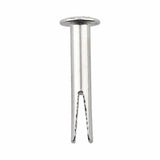 Ohio Travel Bag 10/16" Nickel, Split Rivet, Steel - 24 pk, #100-10-16-NP 100-10-16-NP
