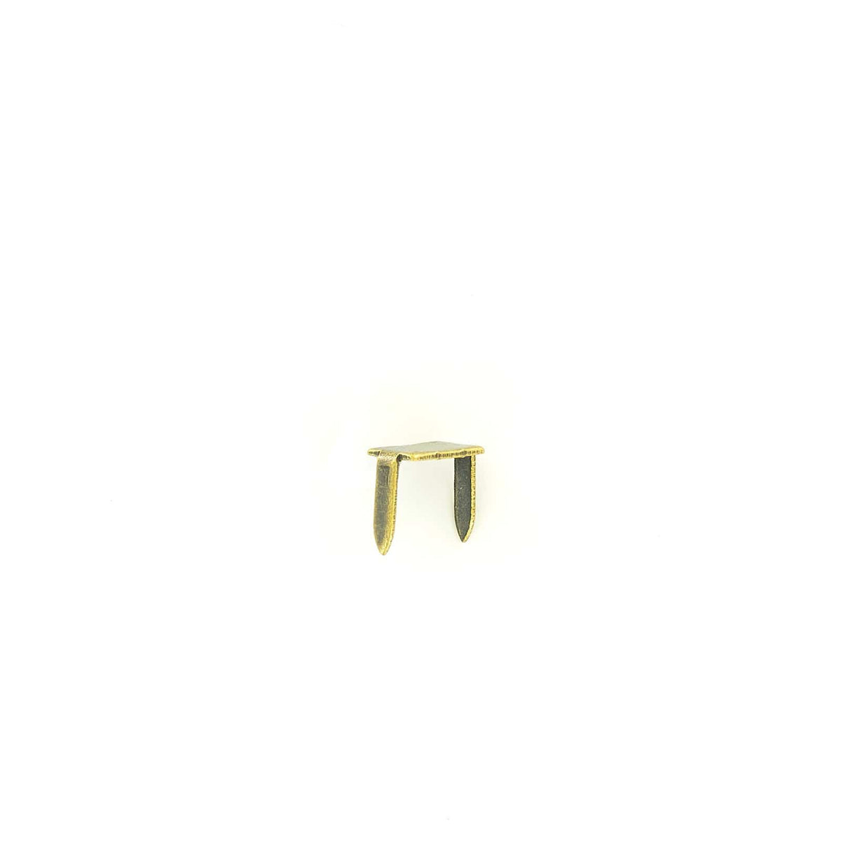 Ohio Travel Bag #10 Antique Brass, 2-Prong Bottom Stop, Zinc Alloy, #10M-2P-ANTB 10M-2P-ANTB