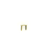 Ohio Travel Bag #10 Antique Brass, 2-Prong Bottom Stop, Zinc Alloy, #10M-2P-ANTB 10M-2P-ANTB
