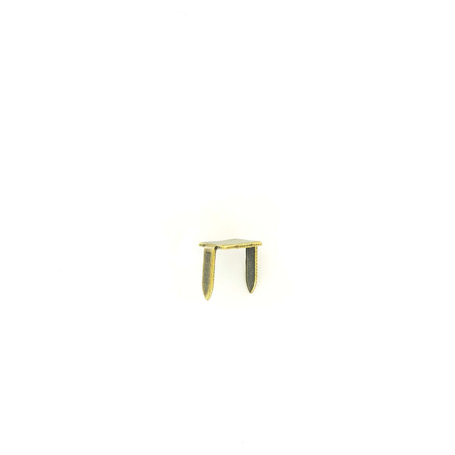 Ohio Travel Bag #10 Antique Brass, 2-Prong Bottom Stop, Zinc Alloy, #10M-2P-ANTB 10M-2P-ANTB