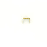 Ohio Travel Bag #10 Antique Brass, 2-Prong Bottom Stop, Zinc Alloy, #10M-2P-ANTB 10M-2P-ANTB