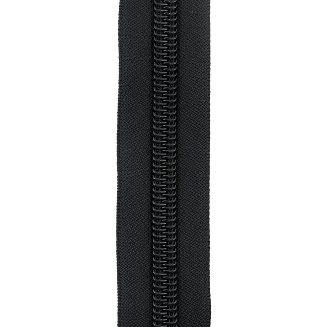 Ohio Travel Bag #10 Black, YKK Tape Coil Zipper Chain, Nylon, #10C-BLK 10C-BLK