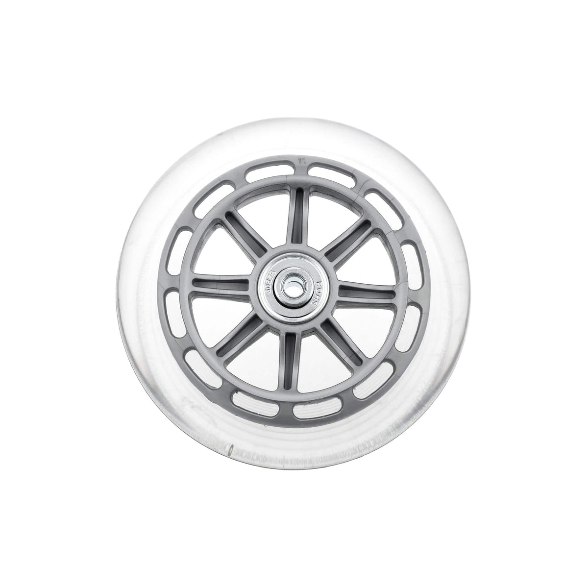 Ohio Travel Bag 110mm Grey, Quiet Inline Skate Wheel, Plastic, #L-3673 L-3673