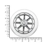 Ohio Travel Bag 110mm Grey, Quiet Inline Skate Wheel, Plastic, #L-3673 L-3673