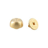 Ohio Travel Bag 11mm Brass, Rivet with Screw, Zinc Alloy, #P-4003-11-BRS P-4003-11-BRS