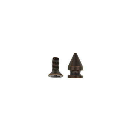 Ohio Travel Bag 12 mm Antique Brass, Spike with Screw, Solid Brass, #C-1551-ANTB C-1551-ANTB