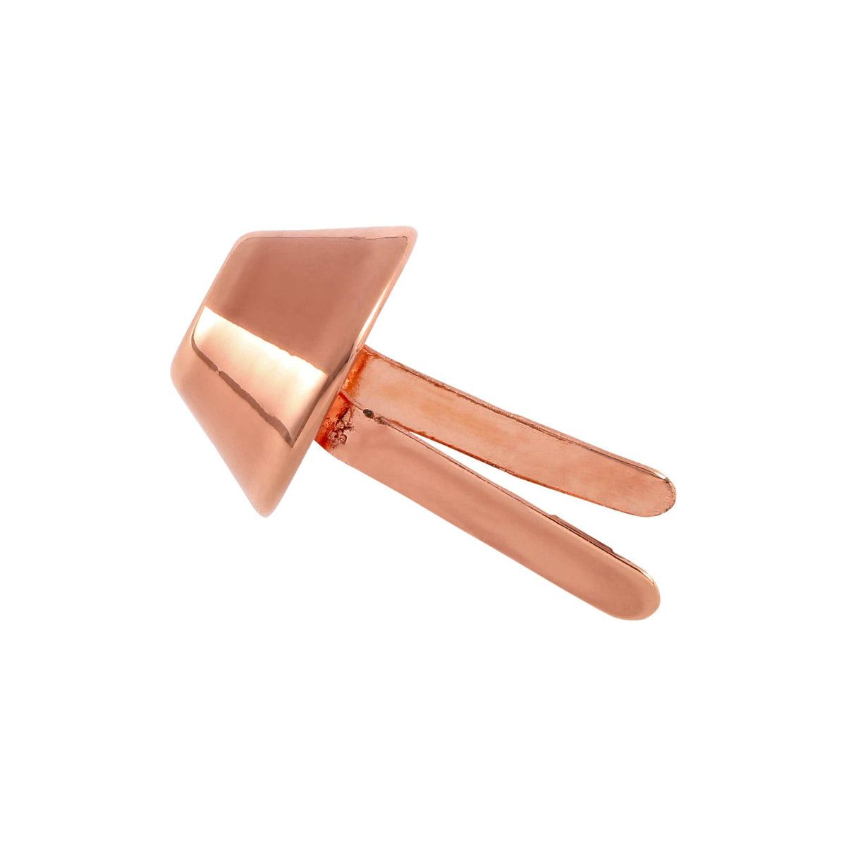 Ohio Travel Bag 12mm Copper, Cone Handbag Bottom with Prongs, Zinc Alloy, #P-4000-12-CPR P-4000-12-CPR