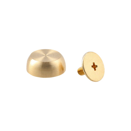 Ohio Travel Bag 13mm Brass, Rivet with Screw, Zinc Alloy, #P-4003-13-BRS P-4003-13-BRS