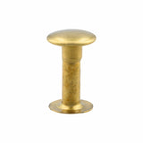 Ohio Travel Bag 15mm Brass, Single Cap Jiffy Rivets, Solid Brass-100ct, #515S-SB 515S-SB