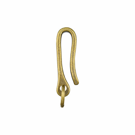 Ohio Travel Bag 16mm Antique Brass, Fish Hook, Solid Brass, #P-3146-ANTB P-3146-ANTB
