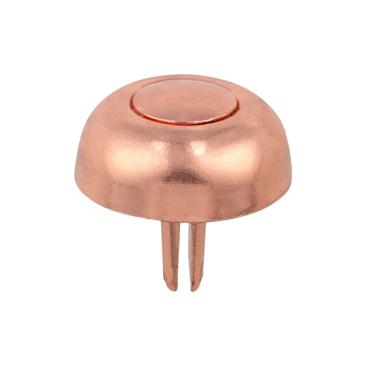Ohio Travel Bag 17mm Copper, Round Handbag Bottom Stud, Steel, #312-6-16-CPR 312-6-16-CPR