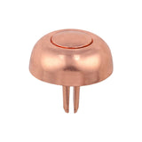 Ohio Travel Bag 17mm Copper, Round Handbag Bottom Stud, Steel, #312-6-16-CPR 312-6-16-CPR