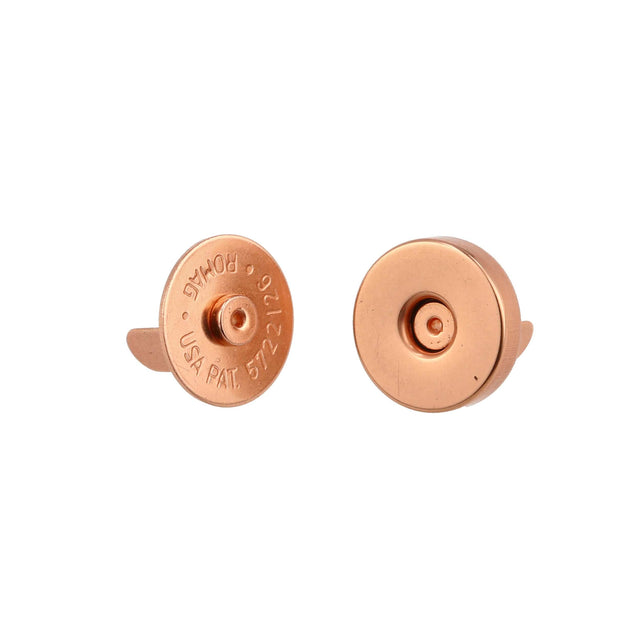 Ohio Travel Bag 18mm Copper, Thin Profile Magnetic Snap, Steel, #P-2364-CPR P-2364-CPR