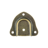 Ohio Travel Bag 2 1/4" Antique Brass, Trunk Handle Cap, Steel, #L-1771-ANTB L-1771-ANTB