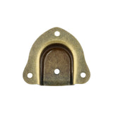 Ohio Travel Bag 2 1/4" Antique Brass, Trunk Handle Cap, Steel, #L-1771-ANTB L-1771-ANTB