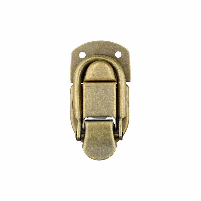Ohio Travel Bag 2 7/16" Antique Brass, Latch Lock Drawbolt, Steel, #L-2026-ANTB L-2026-ANTB