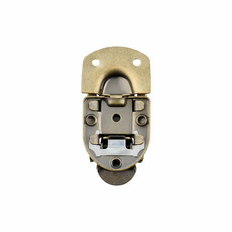Ohio Travel Bag 2 7/16" Antique Brass, Latch Lock Drawbolt, Steel, #L-2026-ANTB L-2026-ANTB