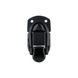 Ohio Travel Bag 2 7/16" Black, Latch Lock Drawbolt, Steel, #L-2026-BLK L-2026-BLK
