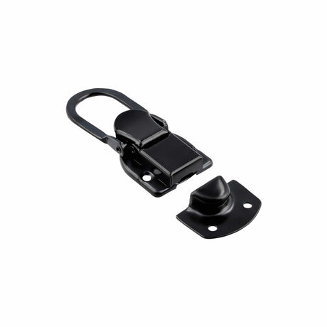 Ohio Travel Bag 2 7/16" Black, Latch Lock Drawbolt, Steel, #L-2026-BLK L-2026-BLK