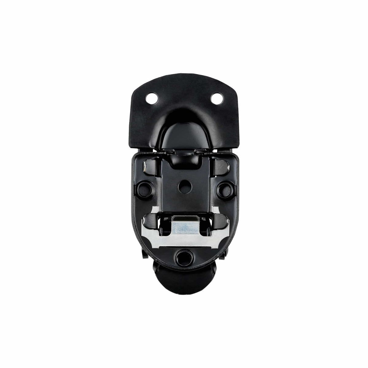 Ohio Travel Bag 2 7/16" Black, Latch Lock Drawbolt, Steel, #L-2026-BLK L-2026-BLK