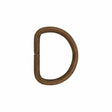 Ohio Travel Bag 3/4" Antique Brass, Split D-Ring, Steel, #D-105-ANTB D-105-ANTB