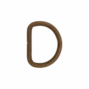 Ohio Travel Bag 3/4" Antique Brass, Split D-Ring, Steel, #D-105-ANTB D-105-ANTB