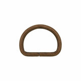 Ohio Travel Bag 3/4" Antique Brass, Split D-Ring, Steel, #D-105-ANTB D-105-ANTB