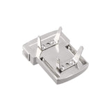 Ohio Travel Bag 35mm Nickel, Tuck Catch with Lock, Zinc Alloy, #L-361-NP L-361-NP